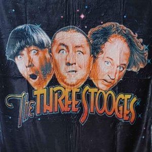 The Three Stooges blanket. 50x40